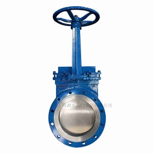 手動刀閘閥DN65，DN80，DN150鑄鋼10公斤