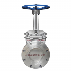 不銹鋼刀閘閥PZ73W-16P DN150mm，DN200mm懸浮物